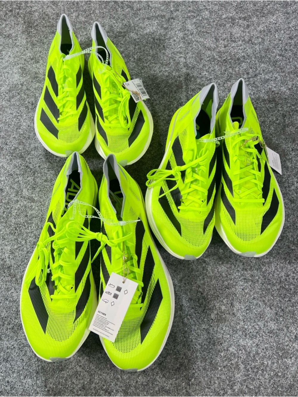 Adidas Adizero Avanti Track & Field Spikes Lucid Lemon Men’s Size IG1989 Lot 3